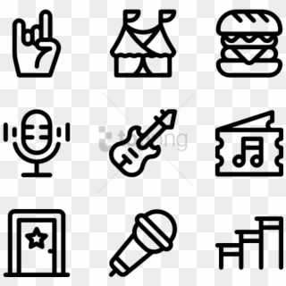 Free Png Music Festival 40 Icons - Icons For Presentation Free, Transparent Png