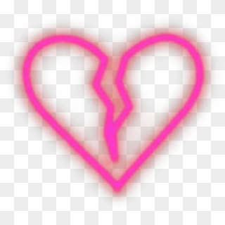 Broken Heart Brokenheart Heartbroken Iphone Emoji Iphon - Heart, HD Png Download