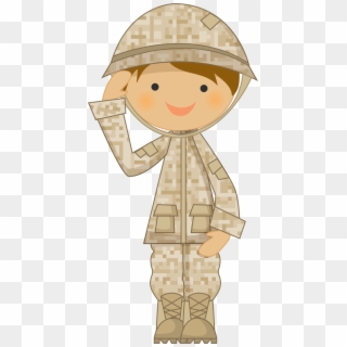 Vector Stock Photo By Daniellemoraesfalcao Minus Clip - Army Kids Clipart, HD Png Download