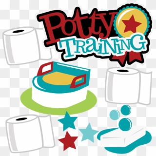Potty Training Svg Scrapbook Collection Potty Training - Potty Training Clip Art, HD Png Download