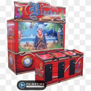 Captain Black's Treasure Shooting Galley By Sega Amusements - Carnival, HD Png Download