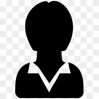Png File - Employee Silhouette Female, Transparent Png
