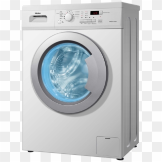 Front Loader Washing Machine Download Png Image - Washing Machine Vector Blue Png, Transparent Png