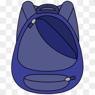 Blue School Transparent Clipart Free Download Ya Webdesign - Cartoon Blue School Bag, HD Png Download