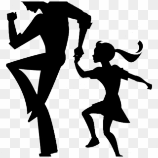 Silhouette Daddy Daughter Dance Clipart , Png Download - Silhouette Daddy Daughter Dance, Transparent Png