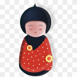 This Free Icons Png Design Of Doll Illustration - Japanese Dolls, Transparent Png