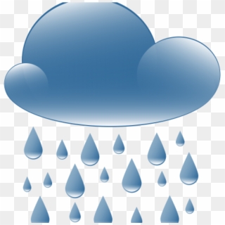 Clipart Png Rain Cloud Weather Icon Png Clip Art Best - Transparent Background Rain Clipart, Png Download