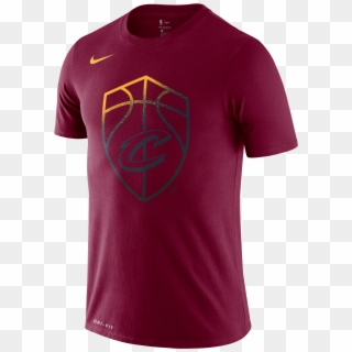 Nike Nba Cleveland Cavaliers Logo Dry Tee - Arsenal T Shirt 2019, HD Png Download