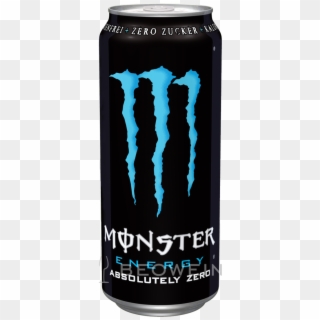 Monster Energy Absolutely Zero 0,5 L - Monster Energy Absolute Zero, HD Png Download