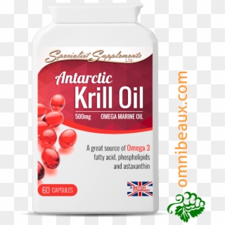 Antarctic Krill Oil Omega Omnibeaux - Açaï Berry, HD Png Download