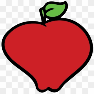 Clipart - Red Apple, HD Png Download