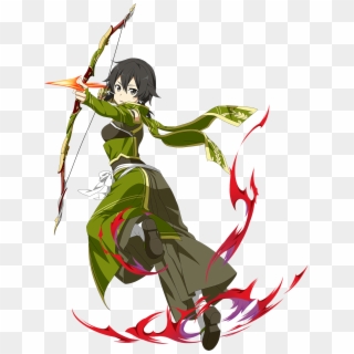 [red Flash Divine Archer] Sinon - Sao Md Sinon Png, Transparent Png