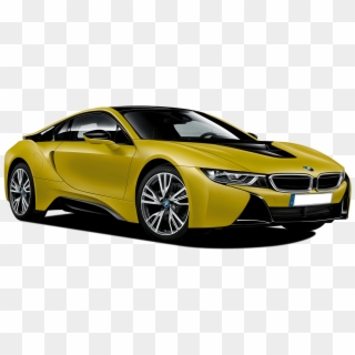 Bmw I8 2019 Yellow, HD Png Download