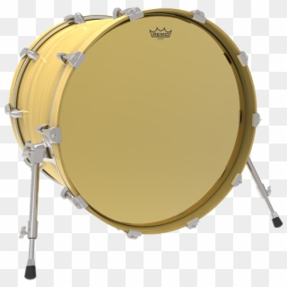 Ambassador® Starfire Gold Image - Remo Coated Ambassador Bass Drum Head, HD Png Download