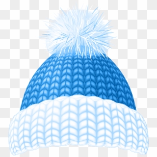 Blue Winter Hat Clip Art Image - Winter Hat Clipart Png, Transparent Png