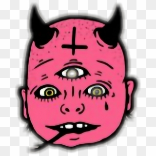 Evil Sticker - Cartoon, HD Png Download