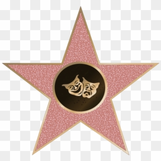 Image Of Hollywood Star - Emblem, HD Png Download