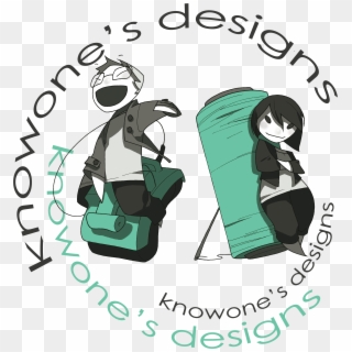 Knowone's Designs Logo - Cartoon, HD Png Download
