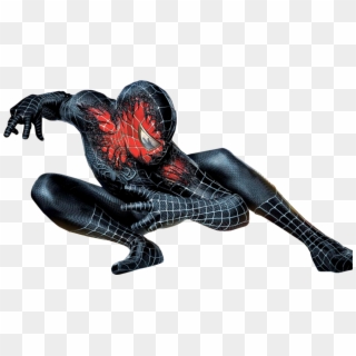 Venom Transparent Spiderman - Hombre Araña Negro Animado, HD Png Download