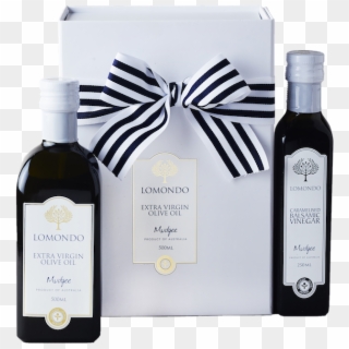 1 X Extra Virgin Olive Oil & Caramelised Balsamic Gift - Glass Bottle, HD Png Download