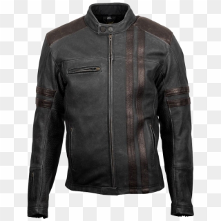 Leather Jacket Motorcycle, HD Png Download