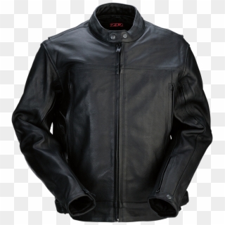 Mens Z1r Black 357 Leather Motorcycle Biker Street, HD Png Download