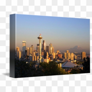 Picture Stock Seattle Skyline On - Seattle, HD Png Download