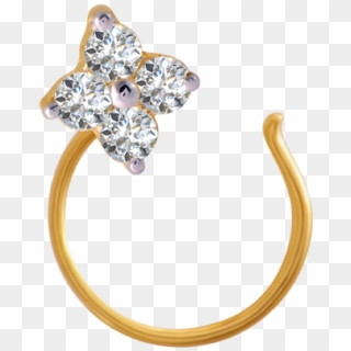 Nose Pin Png - Engagement Ring, Transparent Png