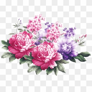 Peony Svg Chrysanthemum - Background Design Of Rangoli, HD Png Download