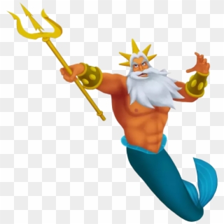 Clipart Wallpaper Blink - King Triton Little Mermaid, HD Png Download