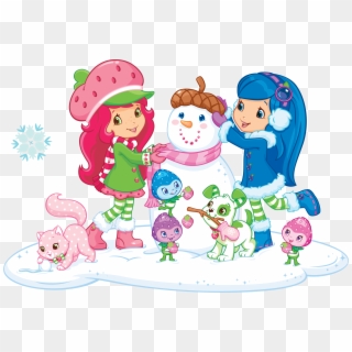 Strawberries Clipart Character - Strawberry Shortcake Winter Movie, HD Png Download