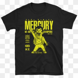 Freddie Mercury - Black - Cinco De Mayo Funny Shirts, HD Png Download