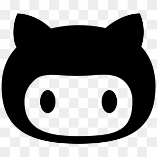 Vector Cats Two - Github Flat Icon Png, Transparent Png