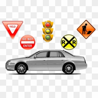 Driving In Florida - Traffic Signs And Symbols, HD Png Download