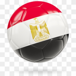 Egyptian Flag As Soccer Ball Transparent, HD Png Download
