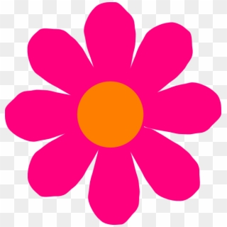 Clip Art Pink Flower, HD Png Download