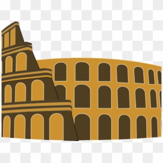 Colosseum Clipart Structure - Roman Colosseum Png Transparent, Png Download