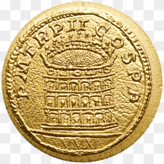 Colosseum - Ancient Roman Colosseum Coin, HD Png Download