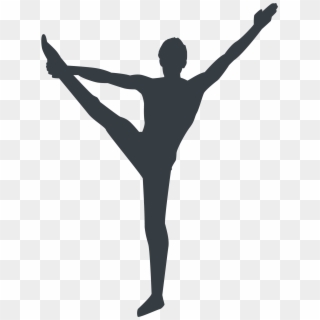 Athlete Silhouette - Ballet Dancer, HD Png Download