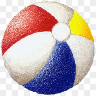 Beachball Sticker - Circle, HD Png Download