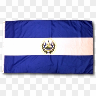 Foot El Salvador Flag Double Stitched Bandera De El - Salvador Flag, HD Png Download