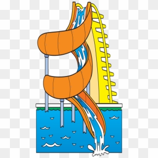 Go To Image - Water Slide Clipart Png, Transparent Png