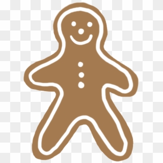 Gingerbread Man Cliparts - Transparent Christmas Tumblr Png, Png Download