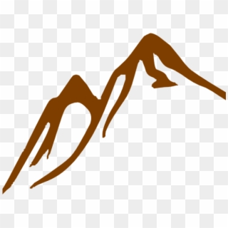 Peak Clipart Brown Mountain - Mountain Clipart Png, Transparent Png