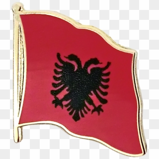 Albania Flag Lapel Pin - Flag, HD Png Download