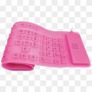 Produktbild (png) - Pinke Tastatur, Transparent Png