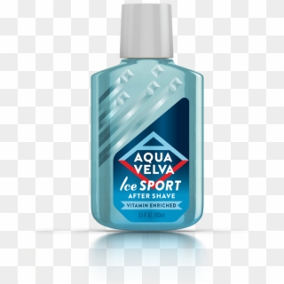 Aqua Velva Ice Sport - Glass Bottle, HD Png Download