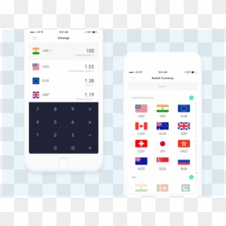 Clean Currency Xchange App - Currency App, HD Png Download