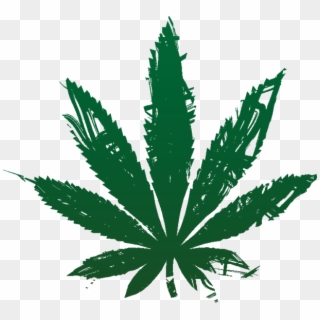Leaf Scribble - Cannabis Symbol, HD Png Download