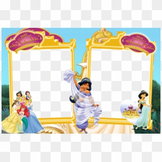 Frames Png Princesas Disney 4 Imagens Para Photoshop - Disney Princess Frames Png, Transparent Png